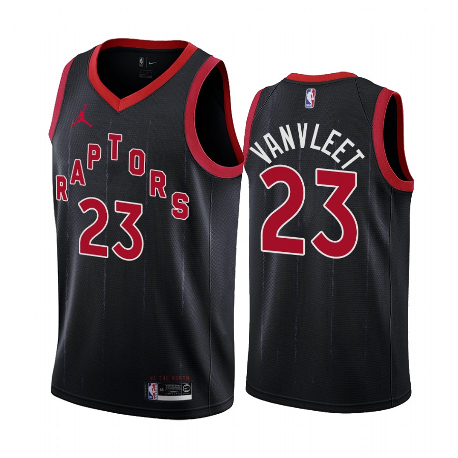 Fred VanVleet Toronto Raptors Black Statement 2020-21 Jersey