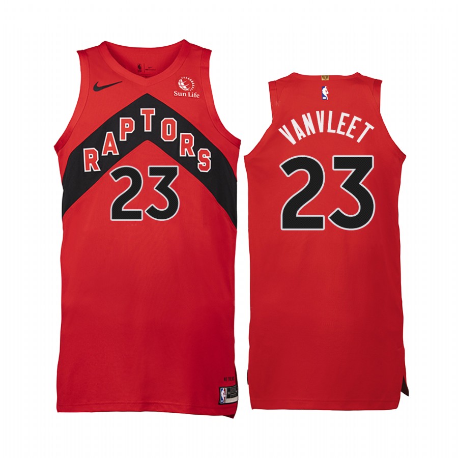 Fred VanVleet Toronto Raptors Red Icon 2020-21 Jersey The Proud