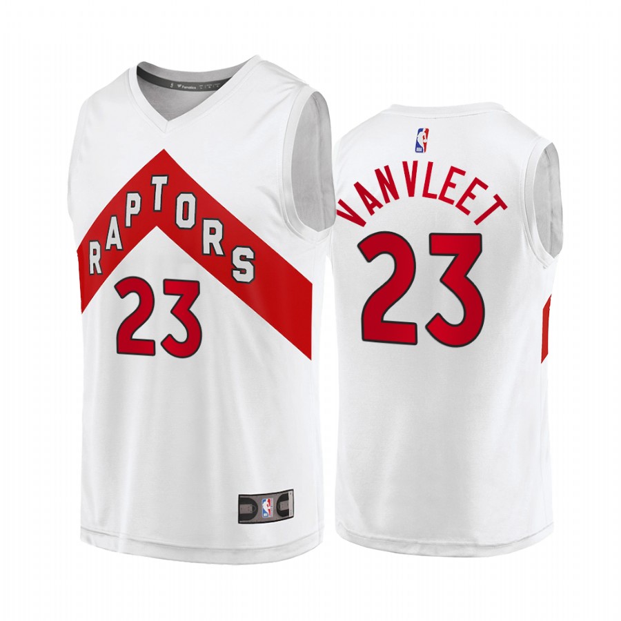 Fred VanVleet Toronto Raptors White  Association Edition 2020-21 Jersey