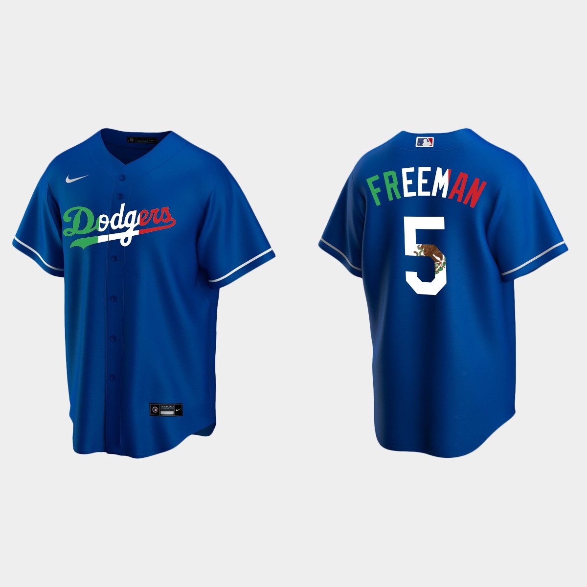 Freddie Freeman Los Angeles Dodgers Mexican Heritage Night Jersey - Royal