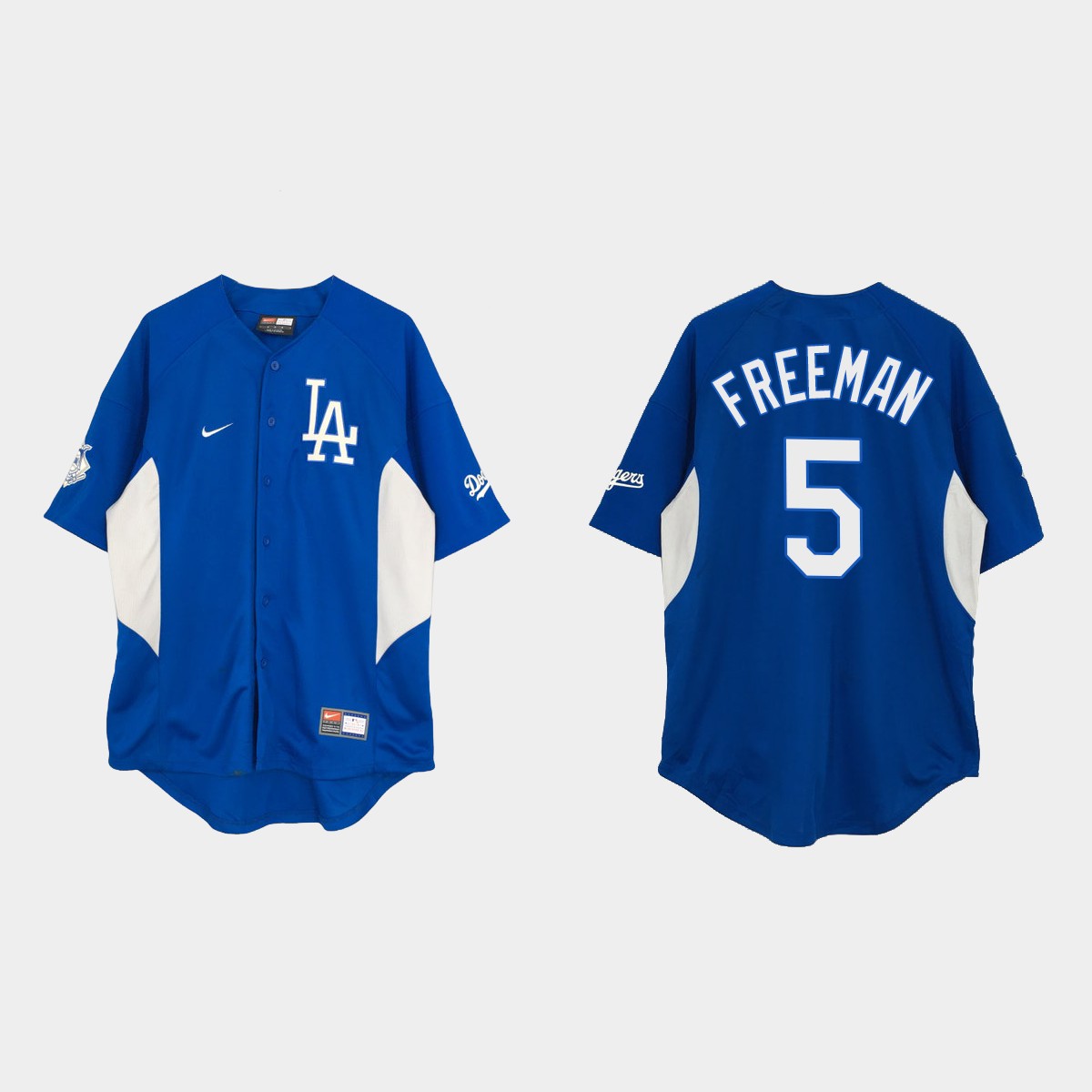 Freddie Freeman Los Angeles Dodgers Vintage  Jersey - Royal