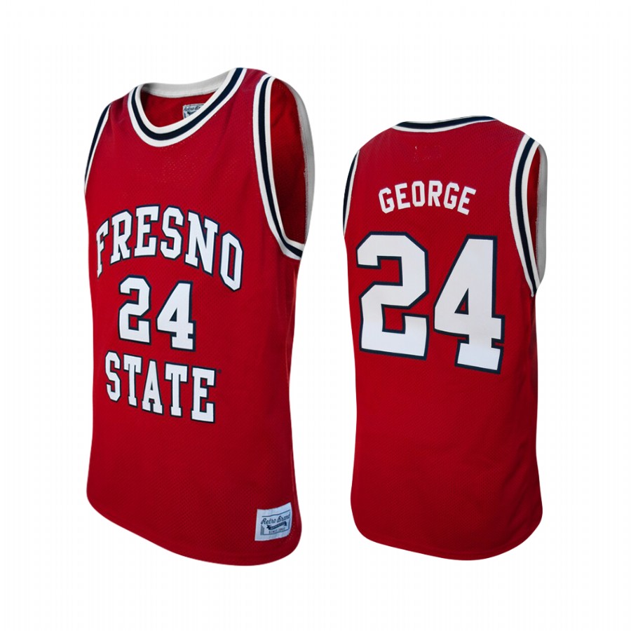 Fresno State Bulldogs Paul George Red Alumni  Jersey