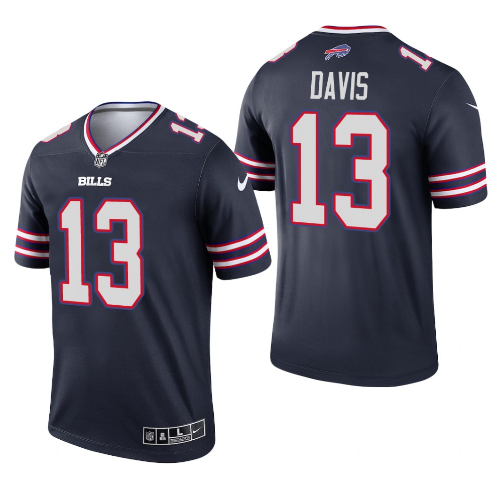 Gabriel Davis Buffalo Bills Navy Jersey Inverted Legend - Men's