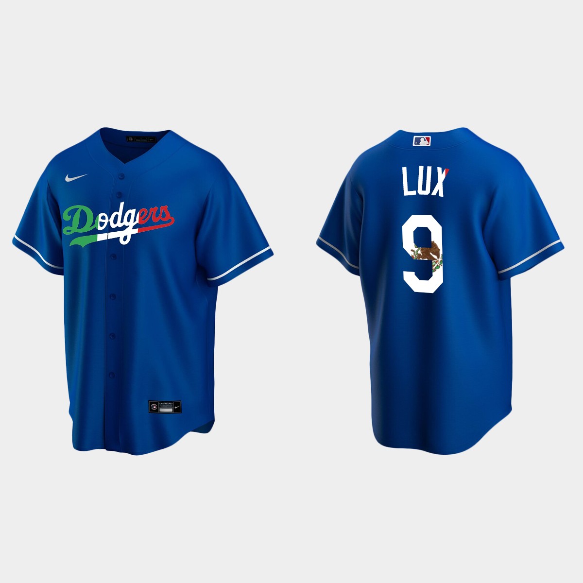 Gavin Lux Los Angeles Dodgers Mexican Heritage Night Jersey - Royal