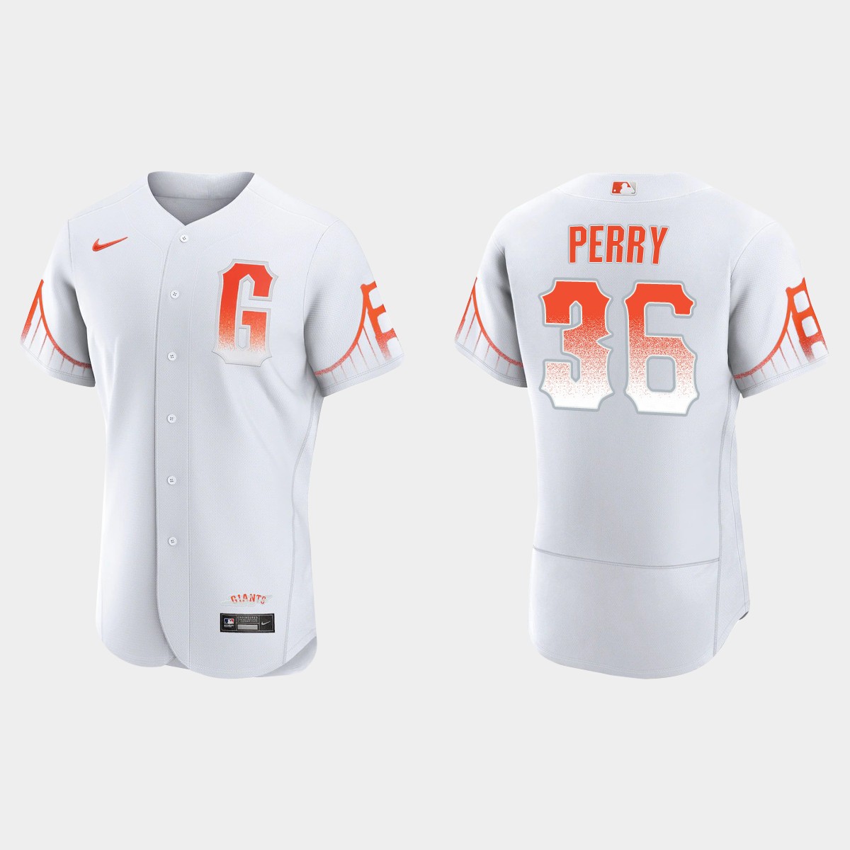 Gaylord Perry San Francisco Giants 2021 City Connect Jersey - White