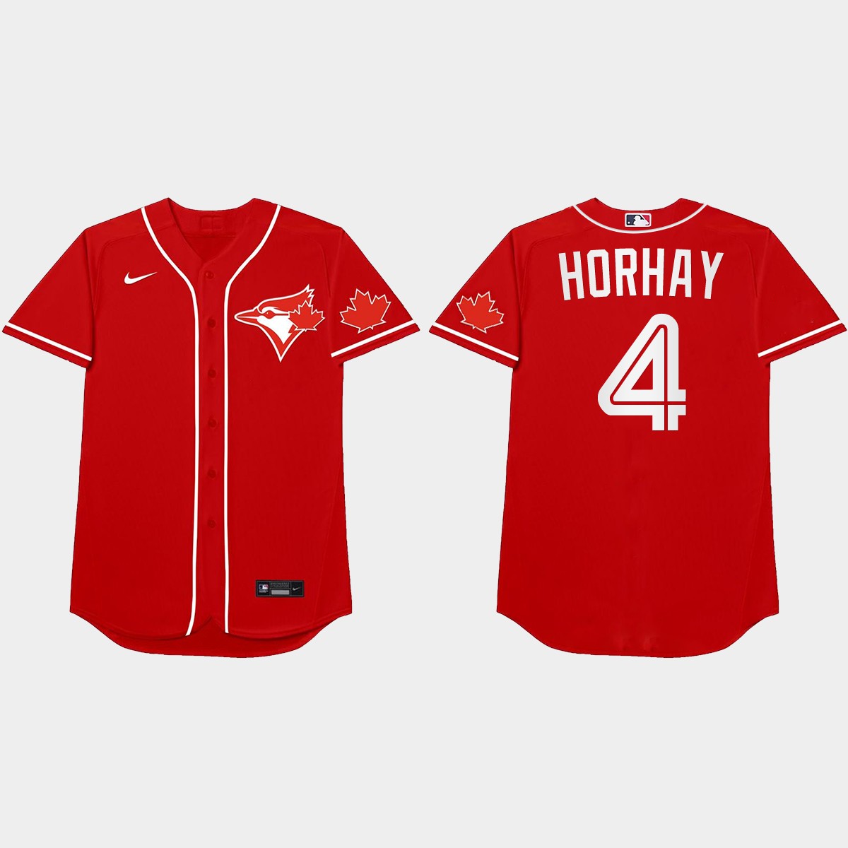 George Springer 2021 Players' Weekend Horhay Nickname Jersey - Red