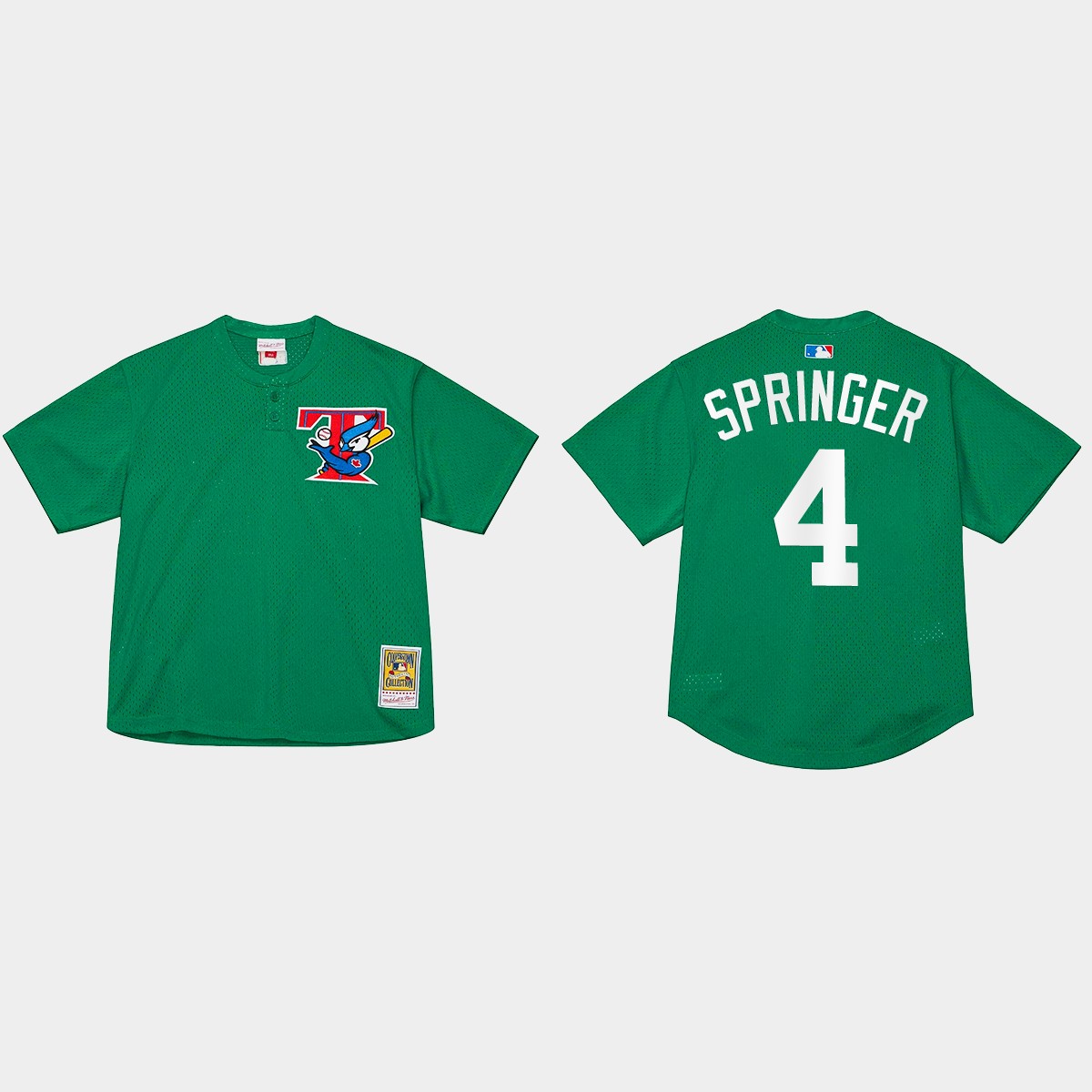 George Springer Toronto Blue Jays St. Patrick's Day Jersey - Green