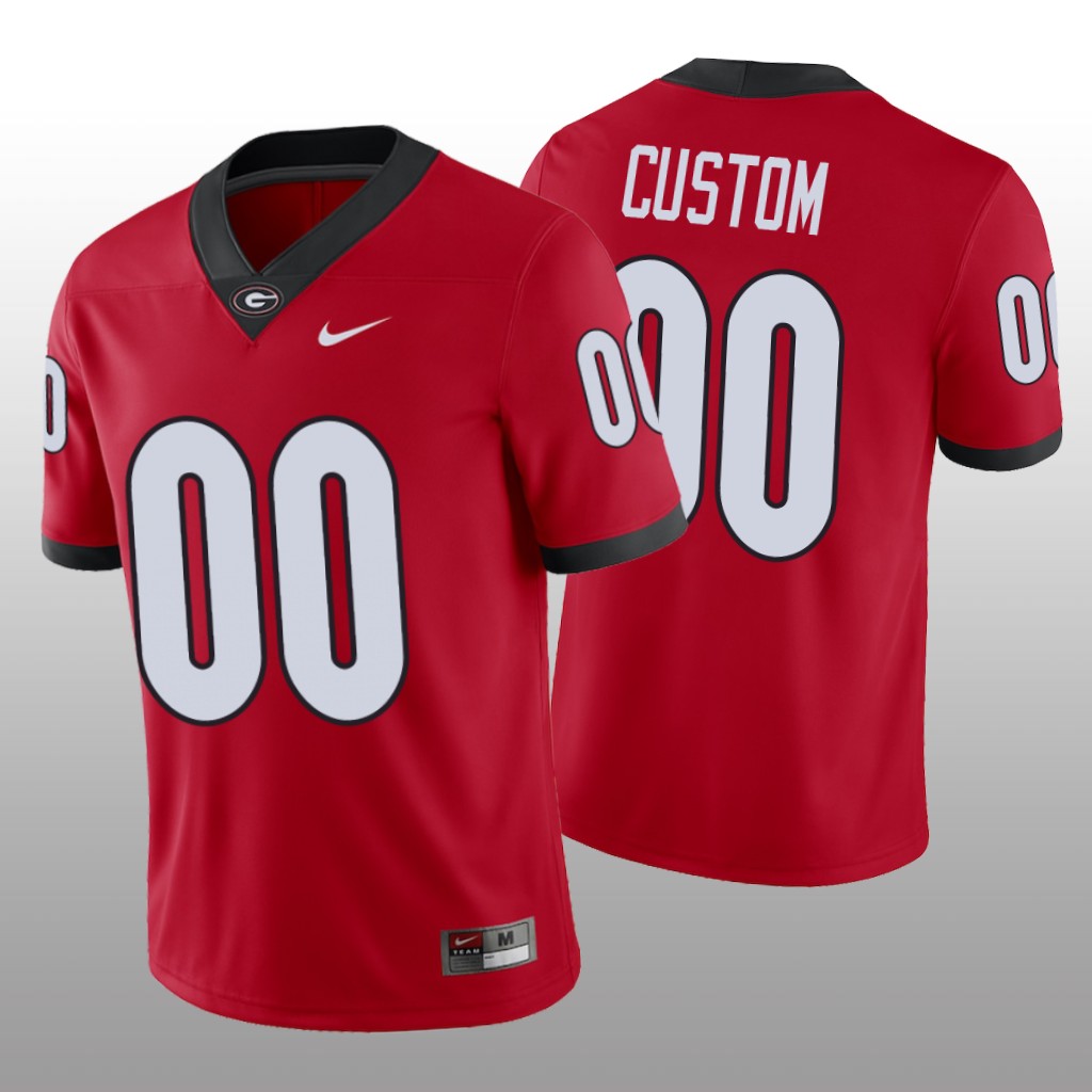 Georgia Bulldogs Red College  Alumni Player Custom Jersey