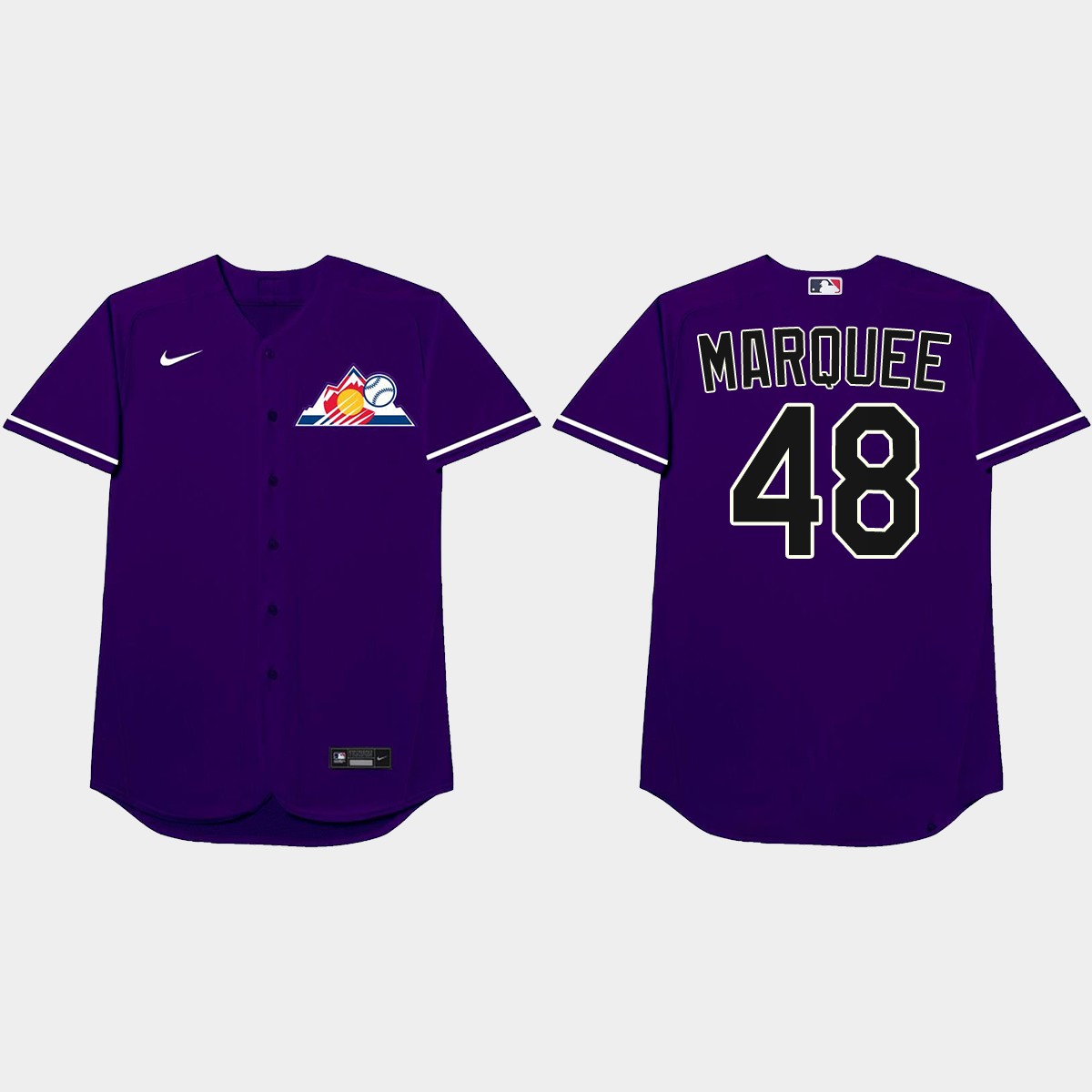 German Marquez 2021 Players' Weekend Marquee Nickname Jersey - Purple