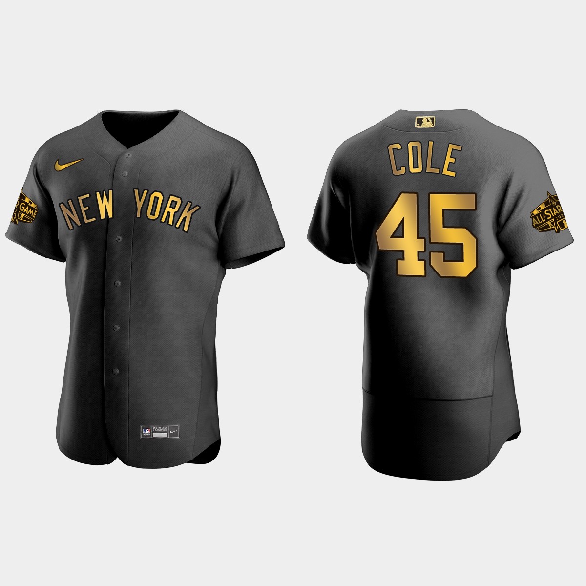 Gerrit Cole New York Yankees 2022 MLB All-Star Game Jersey - Black