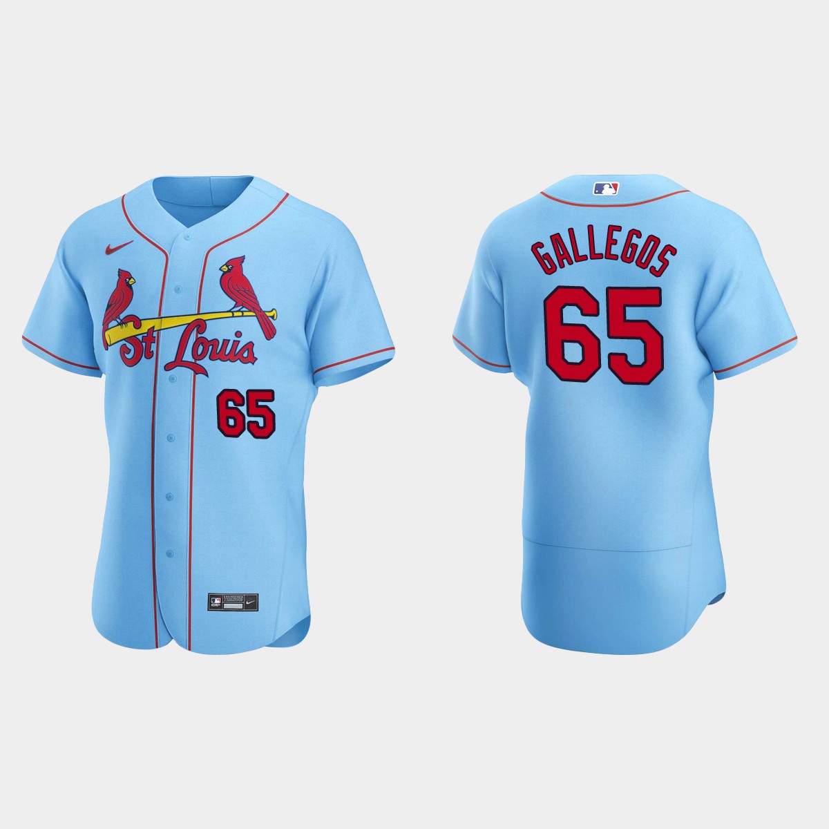 Giovanny Gallegos St. Louis Cardinals Alternate Jersey - Light Blue