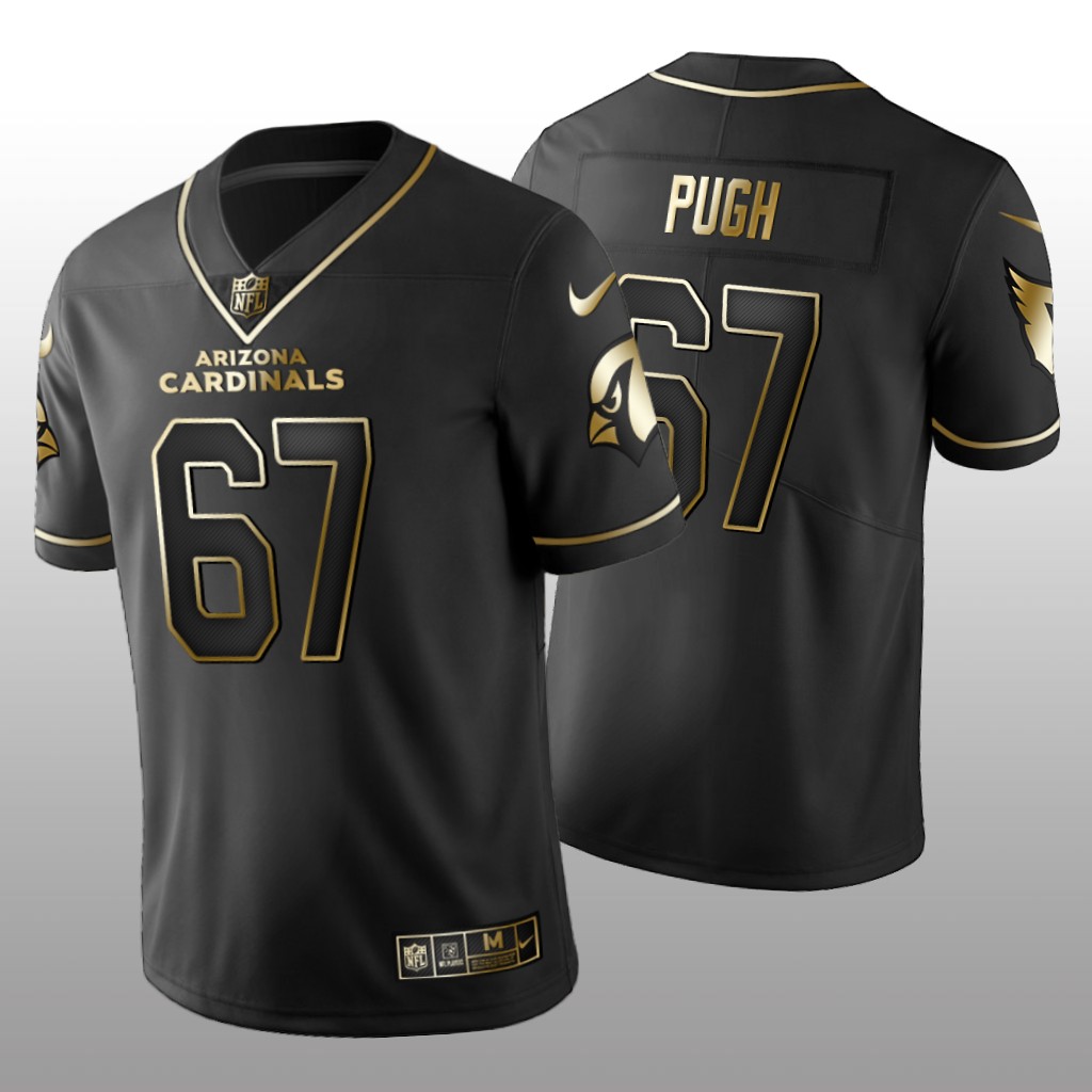 Golden Edition Vapor Untouchable Limited Cardinals #67 Justin Pugh Black Jersey