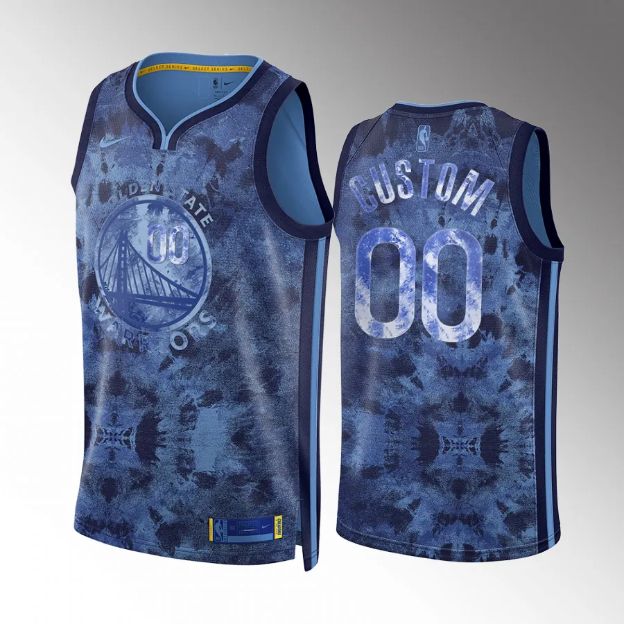 Golden State Warriors 2023 Select Series Custom Royal #00 Jersey Swingman