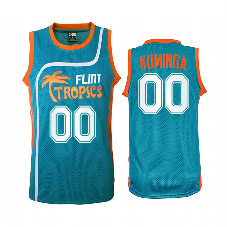 Golden State Warriors Custom Jackie Moon #00 Green Flint Tropics  Jersey