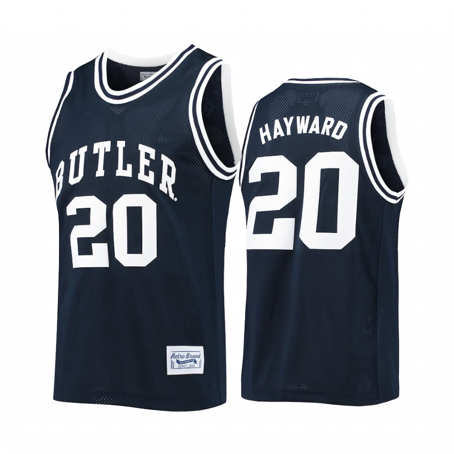 Gordon Hayward utler Bulldogs Navy Jersey Commemorative Classic