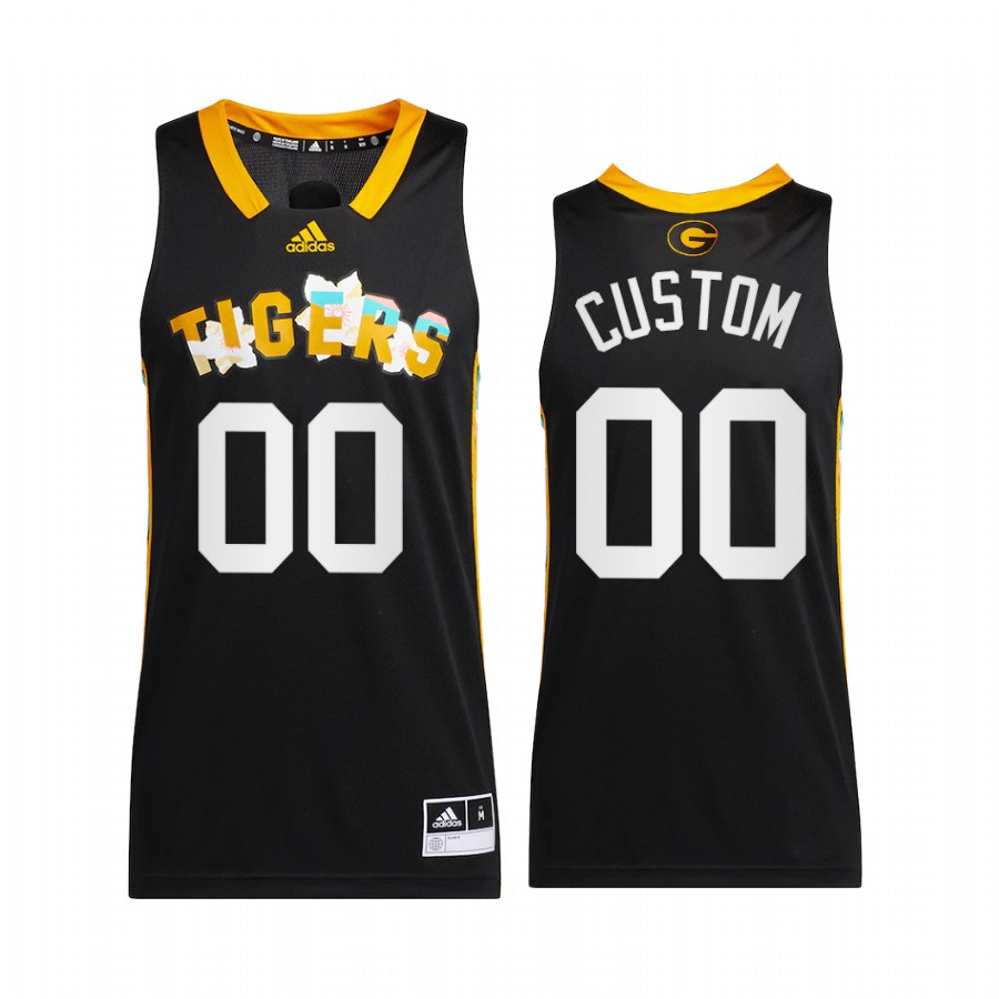 Grambling Tigers Custom Jersey 2022 Honoring Black Excellence Black  Uniform