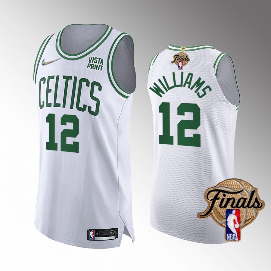 Grant Williams Celtics #12 2022 Western Conference Champs Jersey White