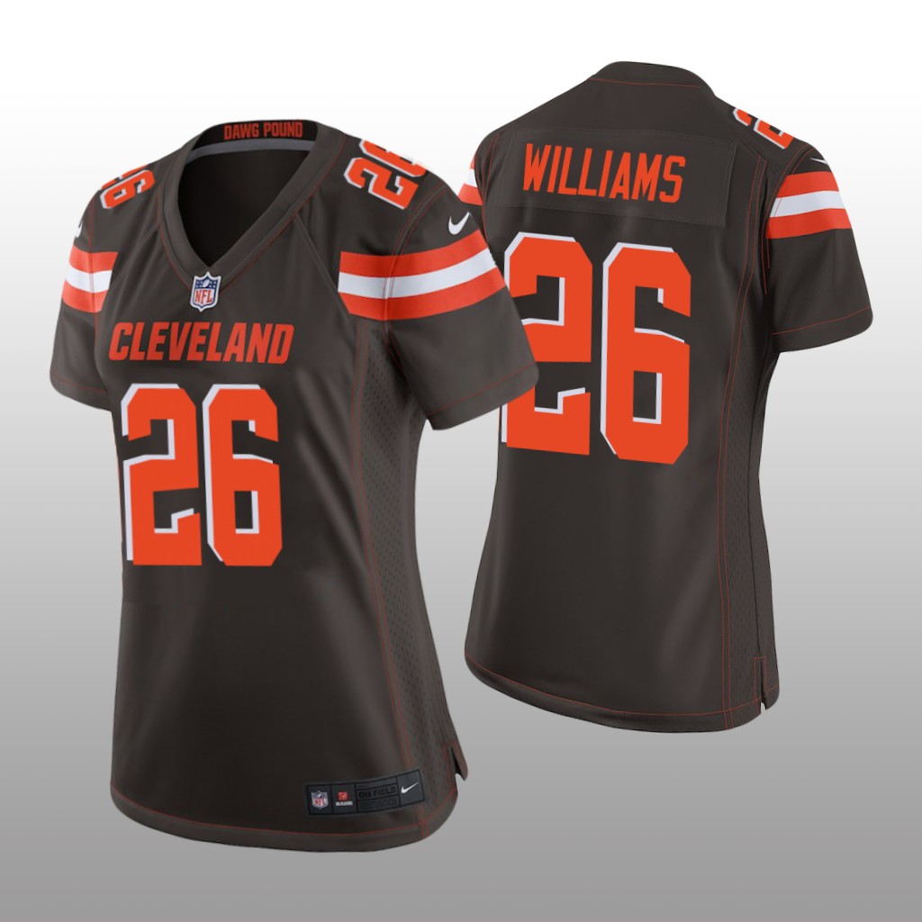 Greedy Williams Cleveland Browns Brown NFL Draft Game Jersey