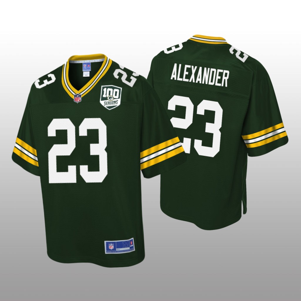 Green Bay Packers #23 Green Jaire Alexander Pro Line Jersey - Youth