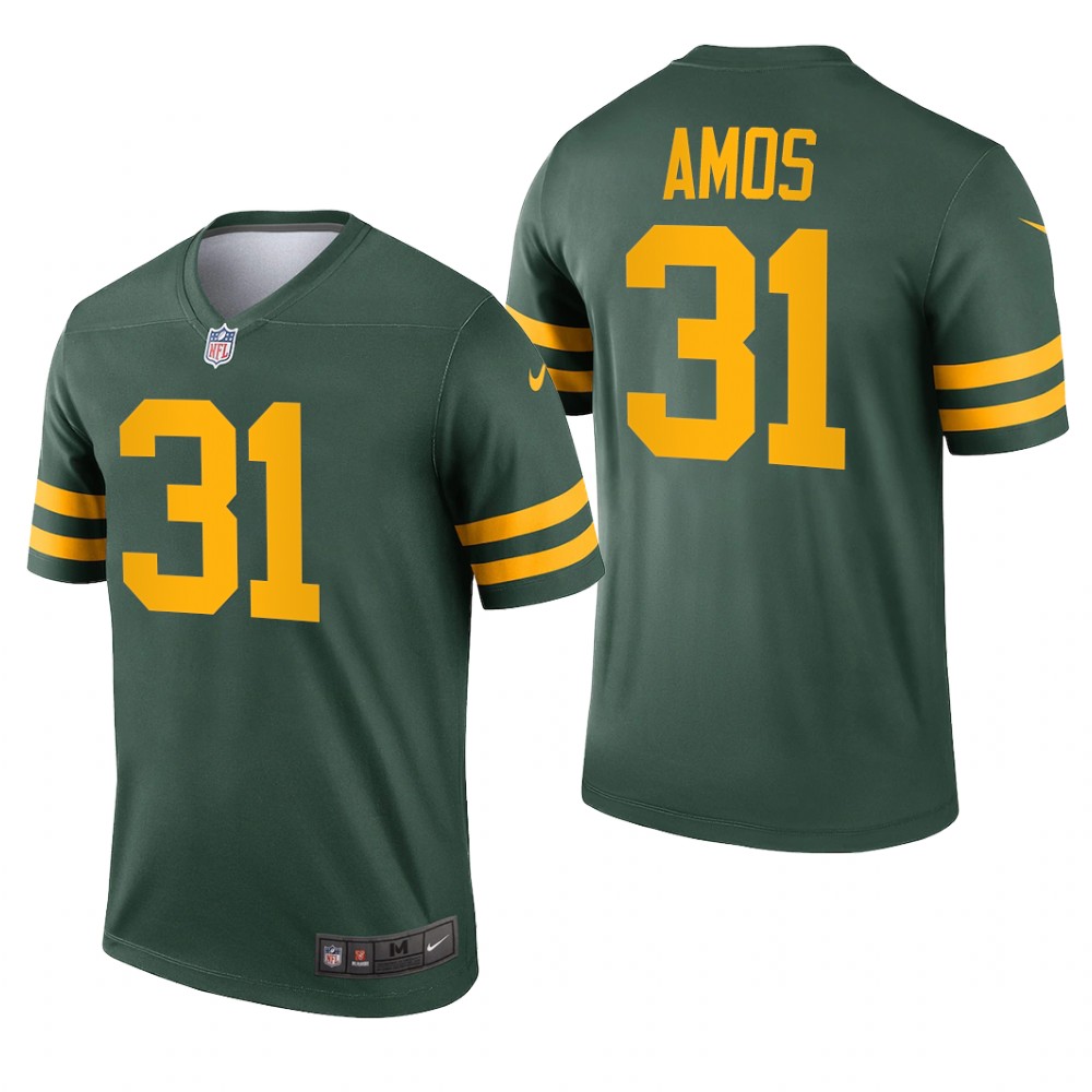 Green Bay Packers Adrian Amos Green Jersey Alternate Legend - Men's