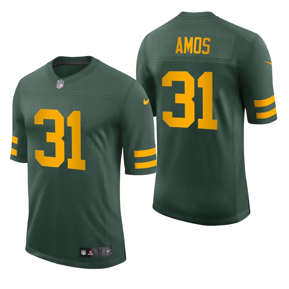 Green Bay Packers Adrian Amos Green Jersey Vapor Limited - Men's