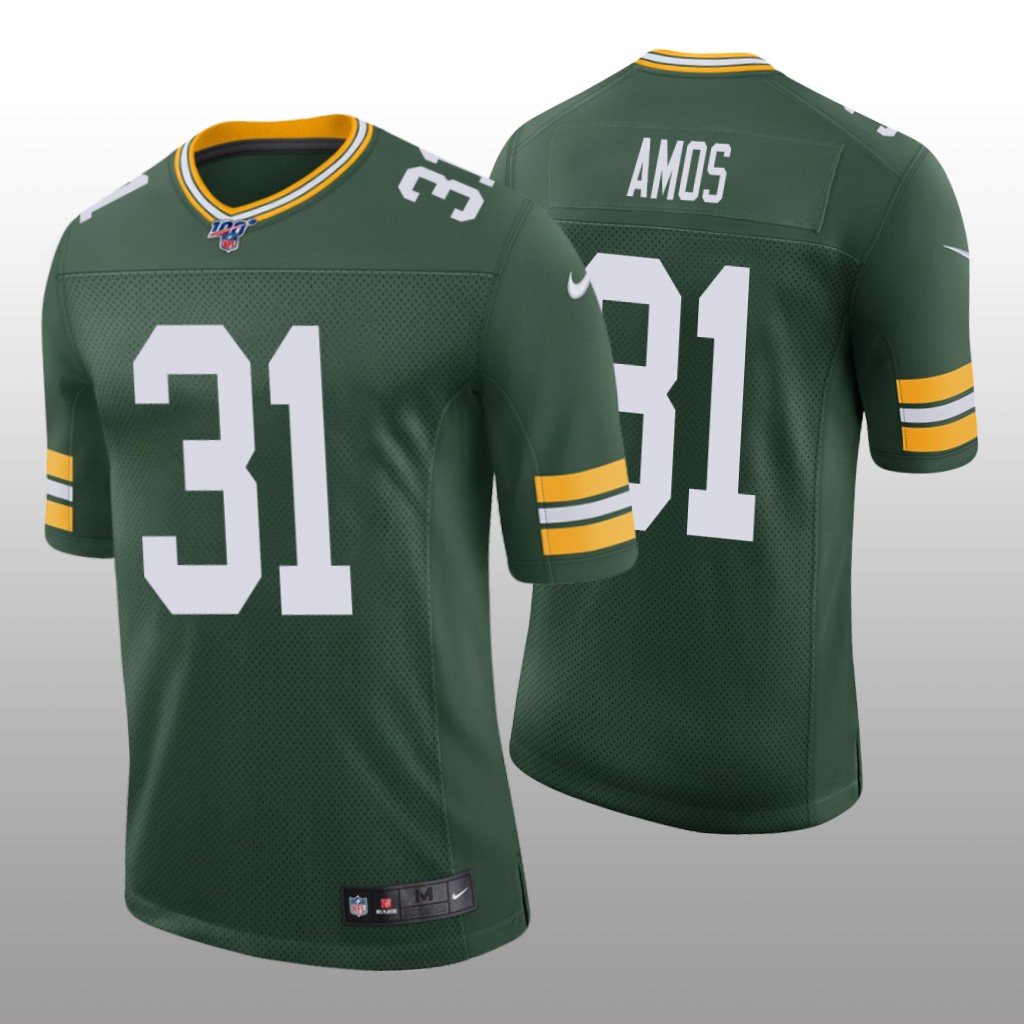 Green Bay Packers Adrian Amos Green Vapor Limited Jersey 100th Season - Men's