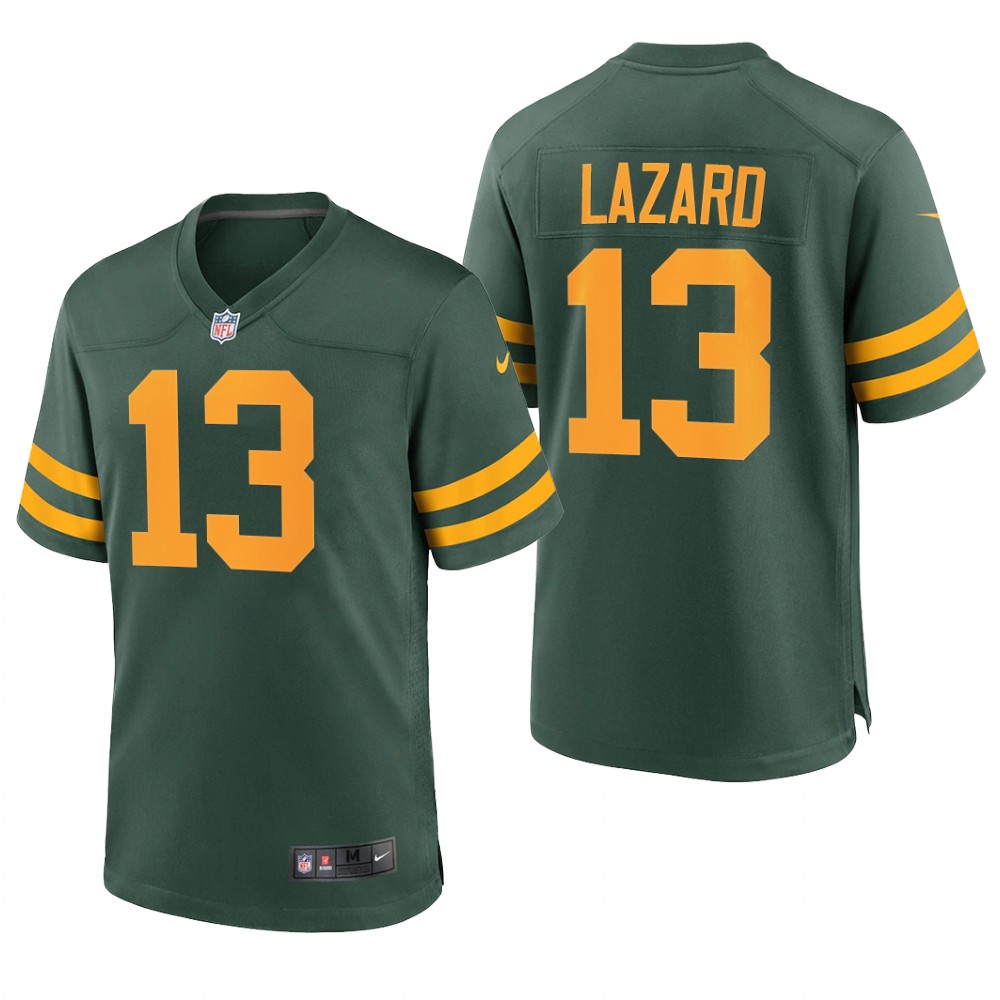 Green Bay Packers Allen Lazard Green Jersey Alternate Game - Men's
