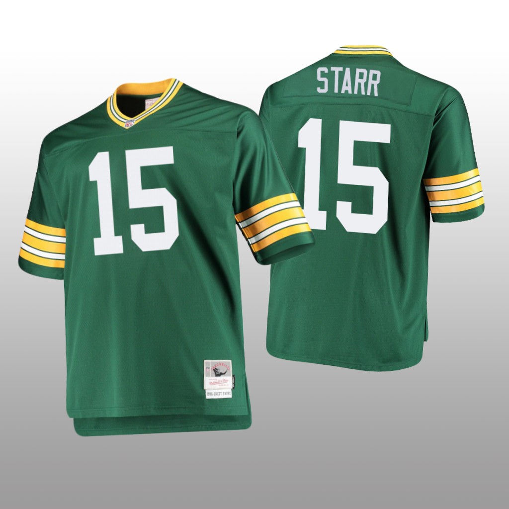 Green Bay Packers Bart Starr Green Jersey Throwback - Men's