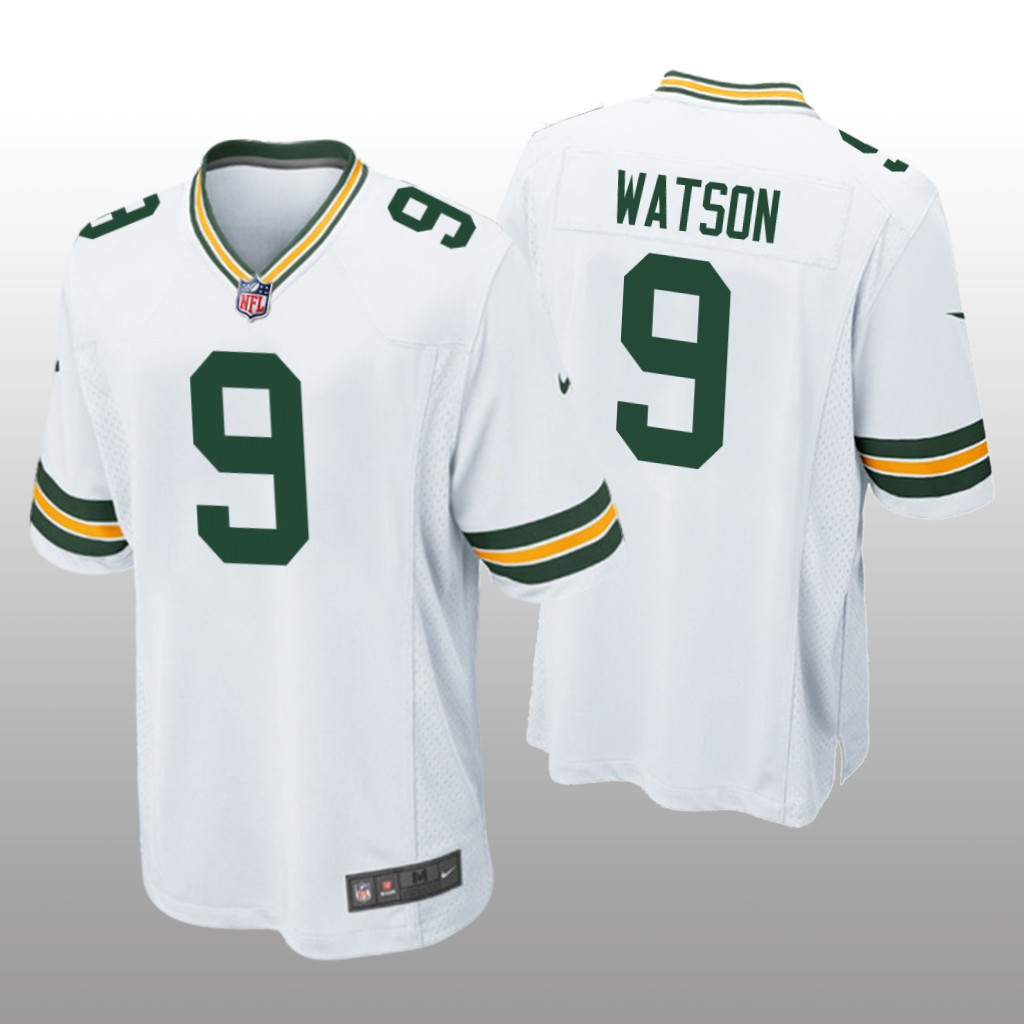 Green Bay Packers Christian Watson White Jersey Game - Men's