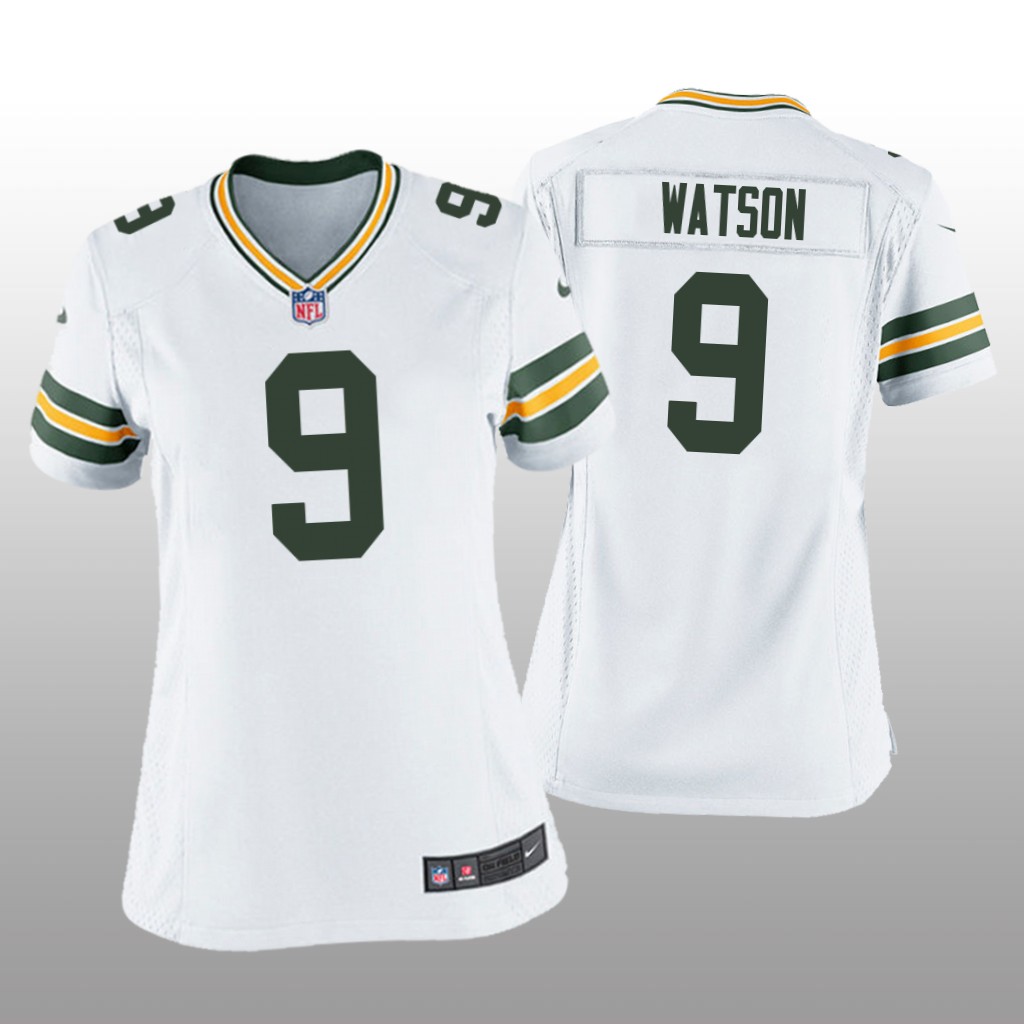 Green Bay Packers Christian Watson White Jersey Game - Women's