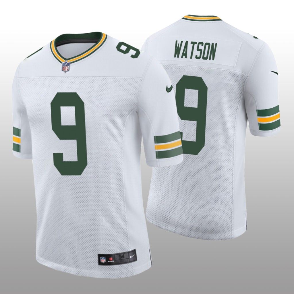 Green Bay Packers Christian Watson White Jersey Vapor Limited - Men's