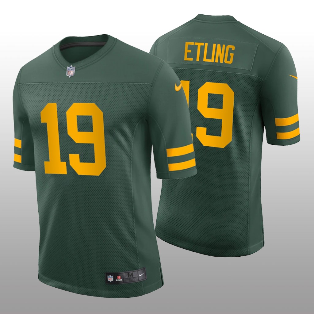 Green Bay Packers Danny Etling Green Jersey Alternate Vapor Limited Vapor Limited - Men's