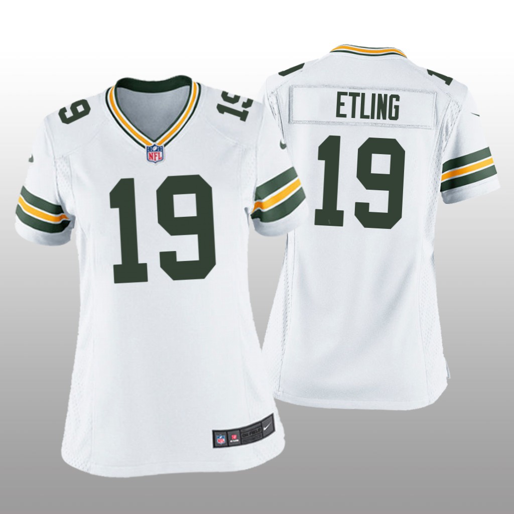Green Bay Packers Danny Etling White Jersey Game - Women's