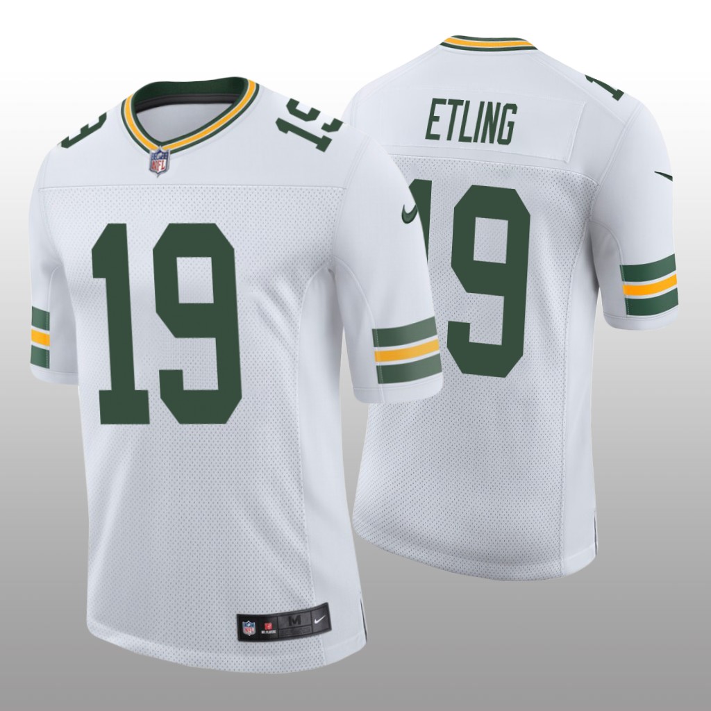 Green Bay Packers Danny Etling White Jersey Vapor Limited Vapor Limited - Men's