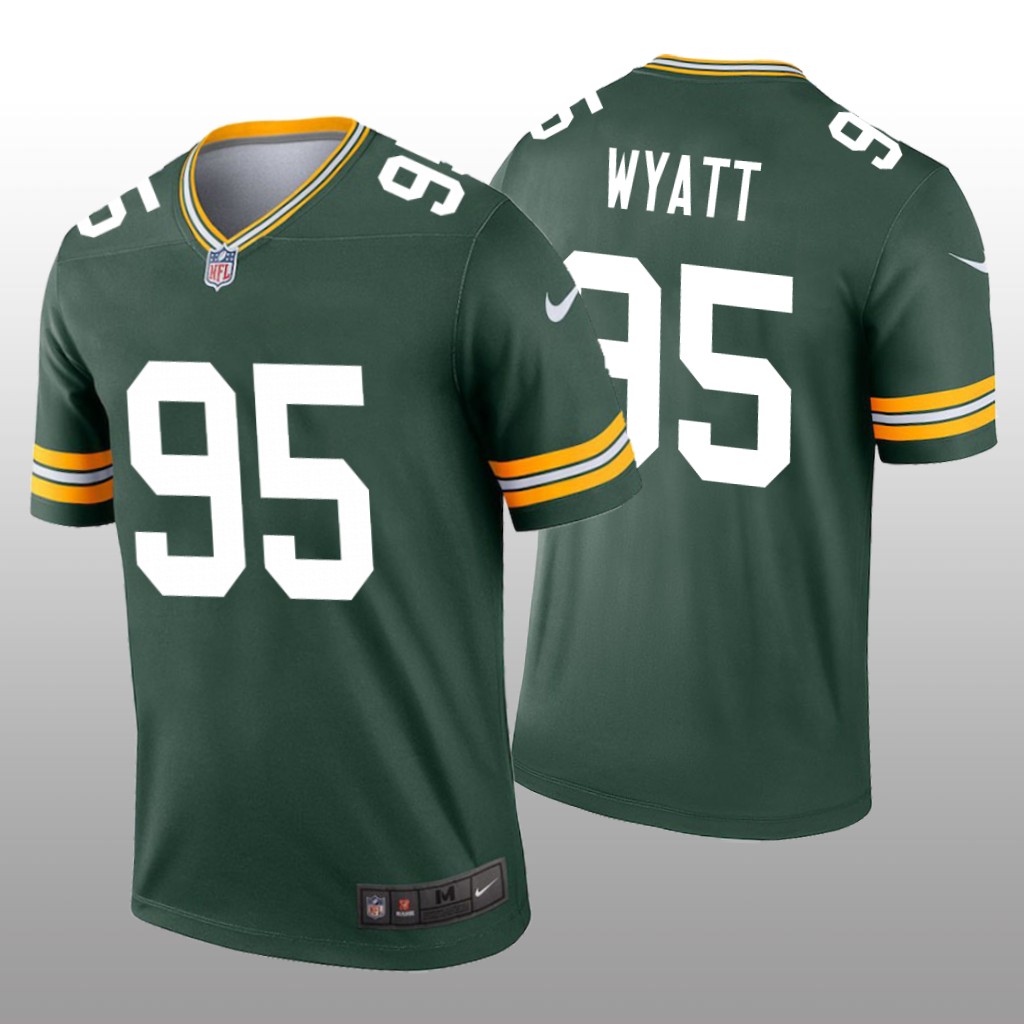 Green Bay Packers Devonte Wyatt Green Jersey Legend - Men's