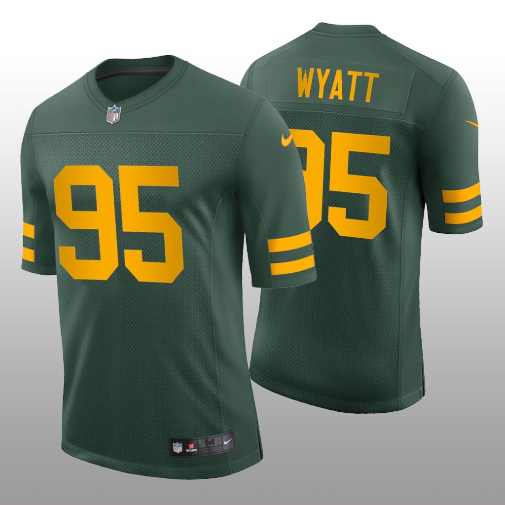 Green Bay Packers Devonte Wyatt Green Jersey Vapor Limited - Men's