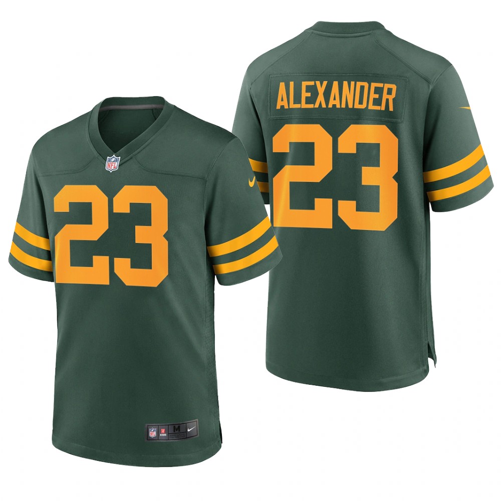 Green Bay Packers Jaire Alexander Green Jersey Alternate Game - Men's