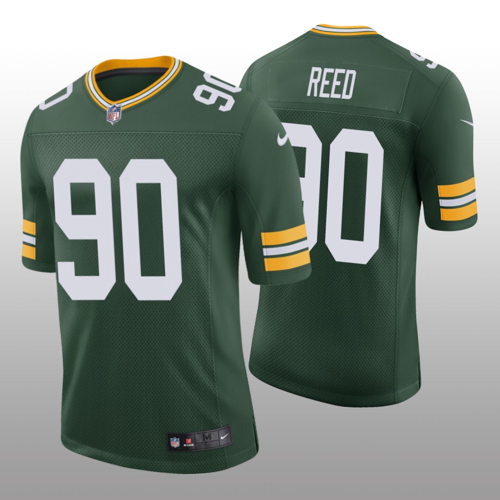 Green Bay Packers Jarran Reed Green Jersey Vapor Limited Vapor Limited - Men's