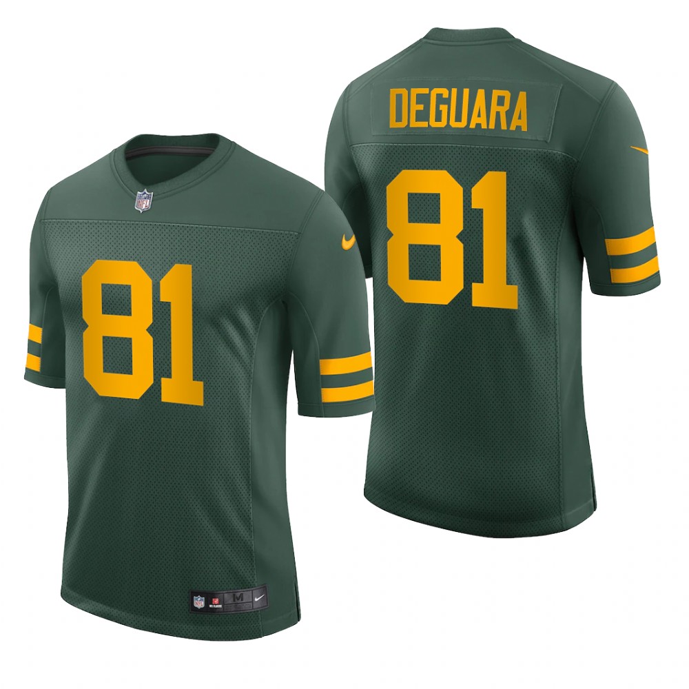 Green Bay Packers Josiah Deguara Green Jersey Vapor Limited - Men's
