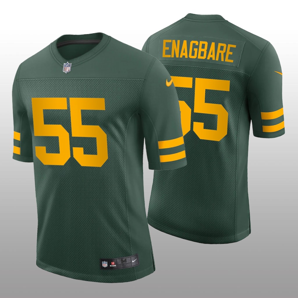 Green Bay Packers Kingsley Enagbare Green Jersey Vapor Limited - Men's
