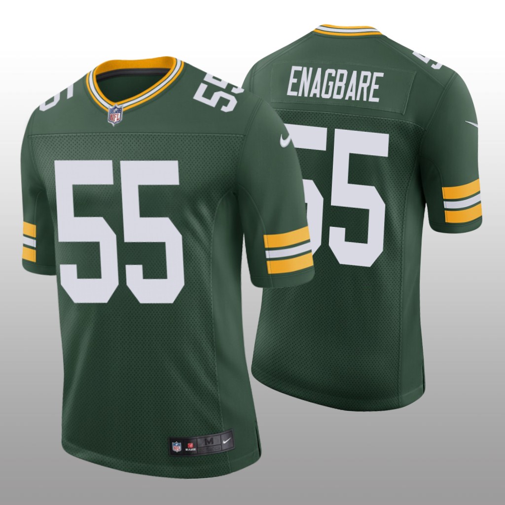 Green Bay Packers Kingsley Enagbare Green Jersey Vapor Limited Men's
