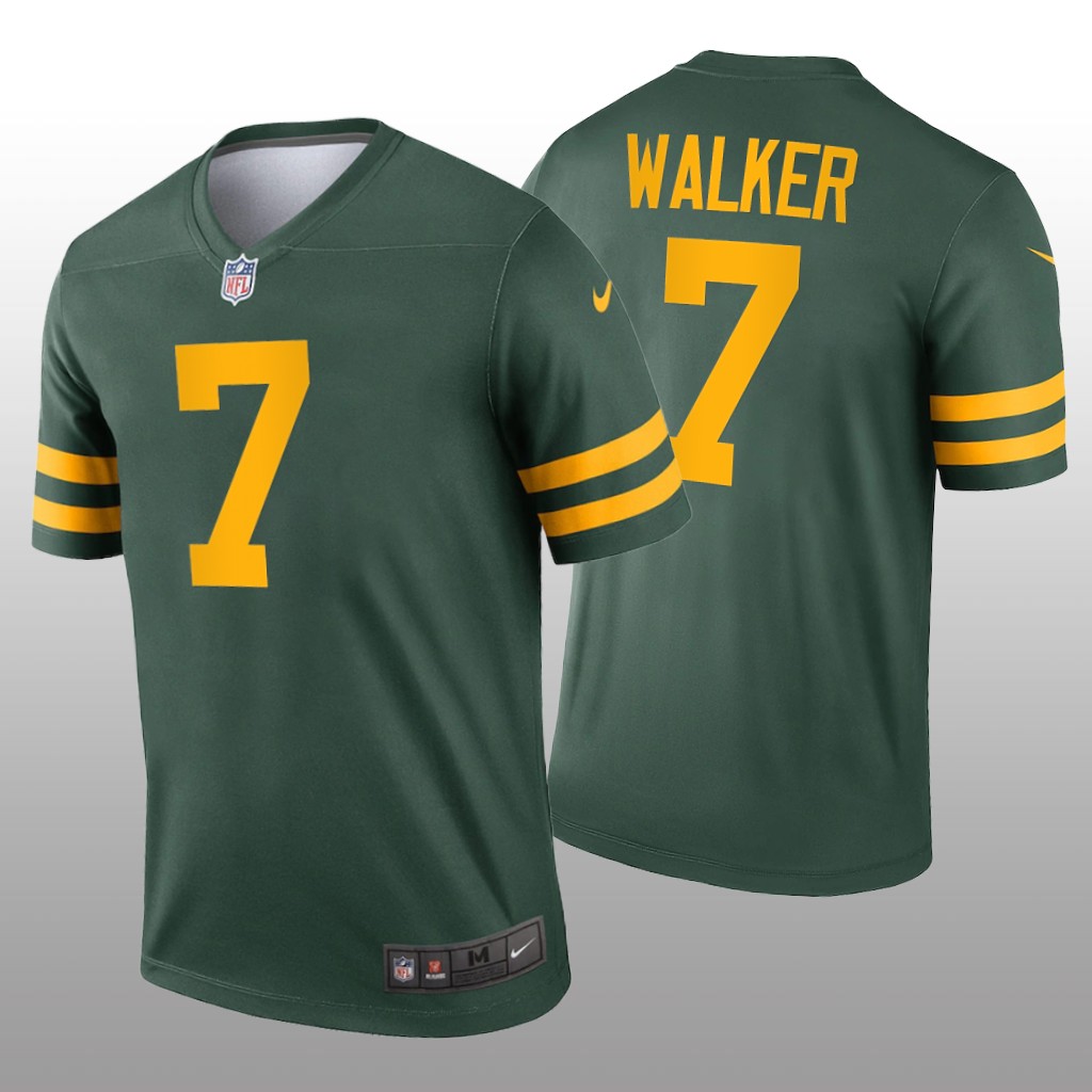 Green Bay Packers Quay Walker Green Jersey Alternate Legend - Men's