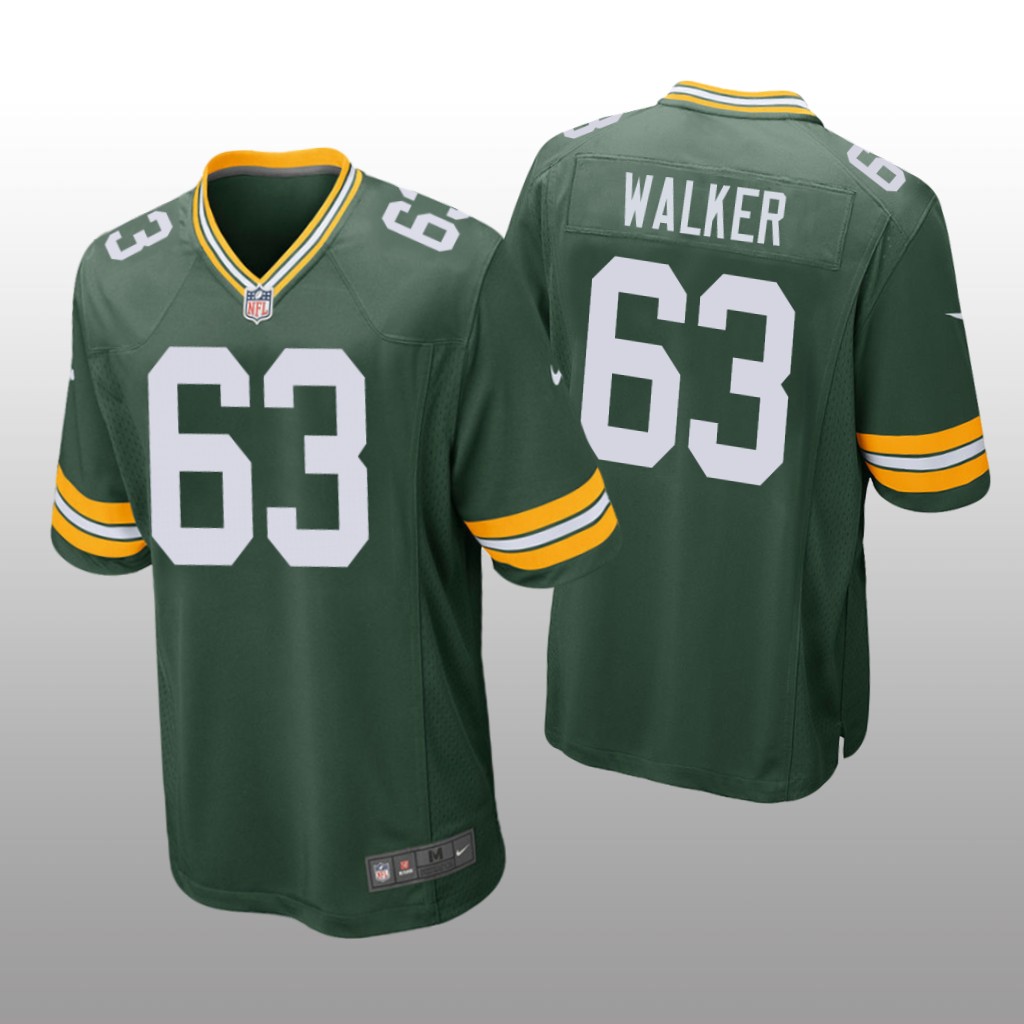 Green Bay Packers Rasheed Walker Green Jersey Game - Men's