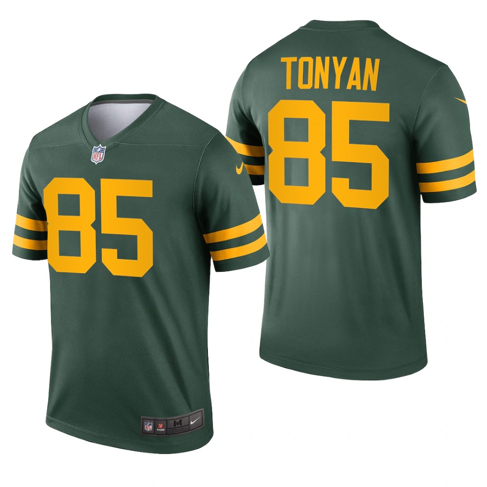 Green Bay Packers Robert Tonyan Green Jersey Alternate Legend - Men's