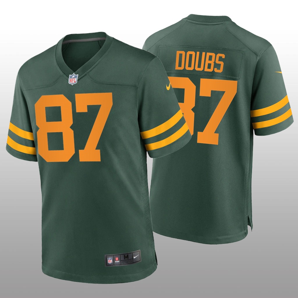 Green Bay Packers Romeo Doubs Green Jersey Alternate Game - Men's