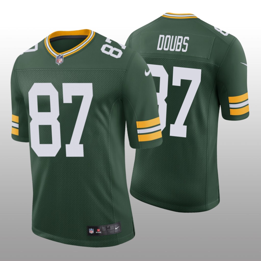Green Bay Packers Romeo Doubs Green Jersey Vapor Limited Men's