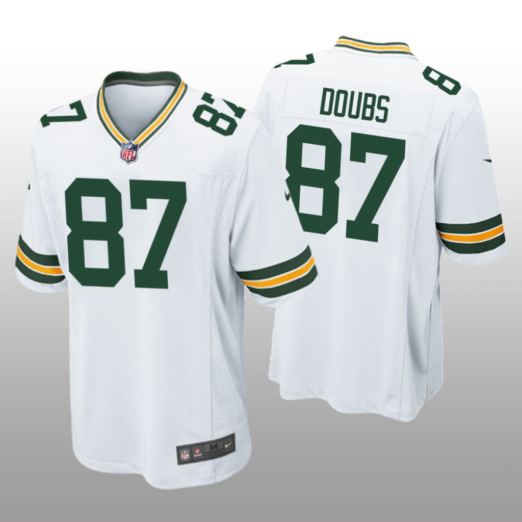 Green Bay Packers Romeo Doubs White Jersey Game - Men's