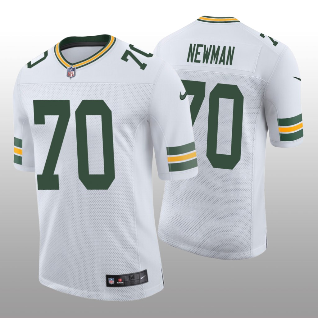 Green Bay Packers Royce Newman White Jersey Vapor Limited - Men's