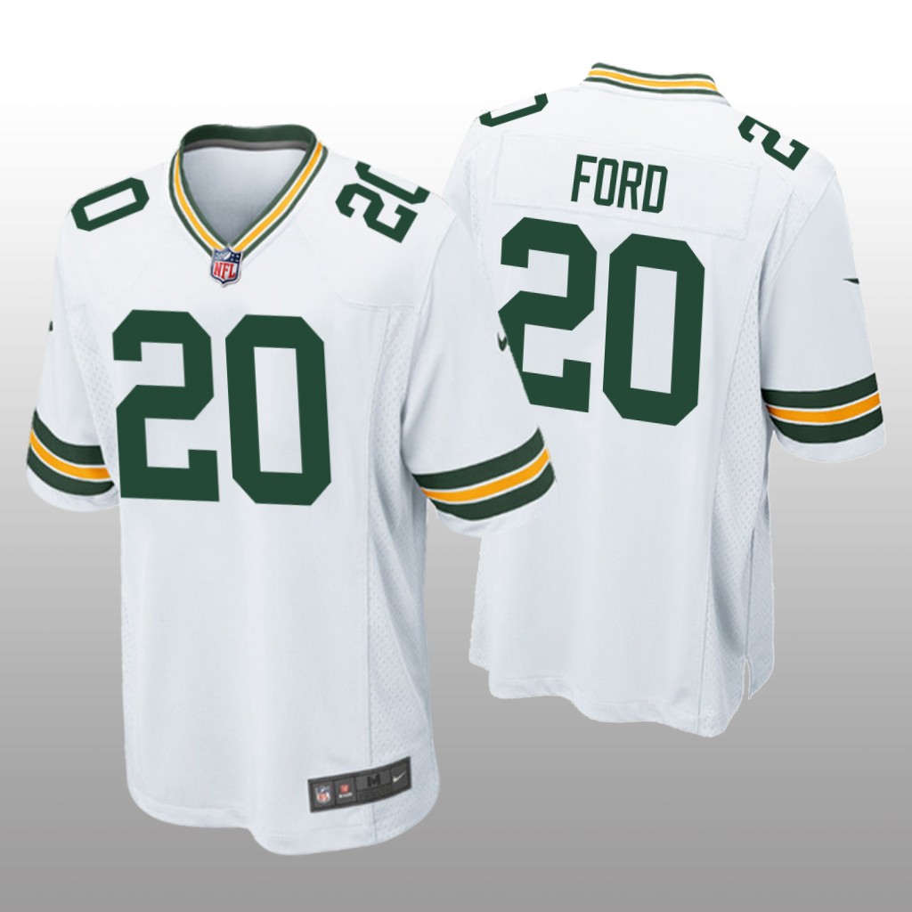 Green Bay Packers Rudy Ford White Jersey Game - Men's