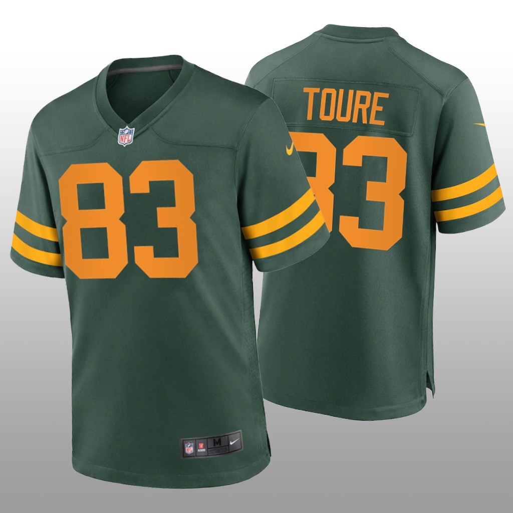 Green Bay Packers Samori Toure Green Jersey Alternate Game - Men's
